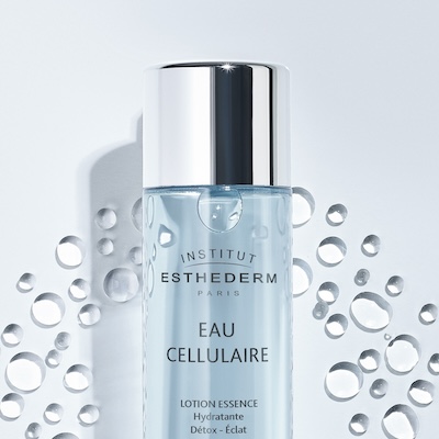 Eau Cellulaire Lotion Essence de Institut Esthederm, loción hidratante detox y antioxidante con tecnología celular.