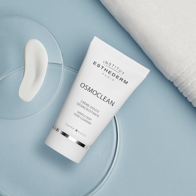 Osmoclean Gentle Deep Pore Cleanser de Institut Esthederm, crema desincrustante suave para limpieza profunda del rostro.